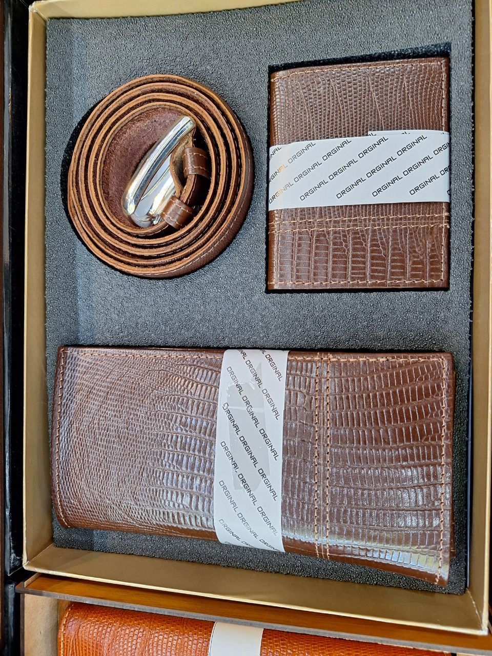 Premium 3-Piece Leather Gift Set - Image 6