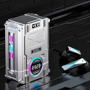 DAMIX DX-08 Gaming True Wireless Earbuds with RGB Charging Case