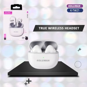 Koluman K-TW21 True Wireless Bluetooth Earbuds – ENC | Bluetooth 5.1 | 12-Month Warranty